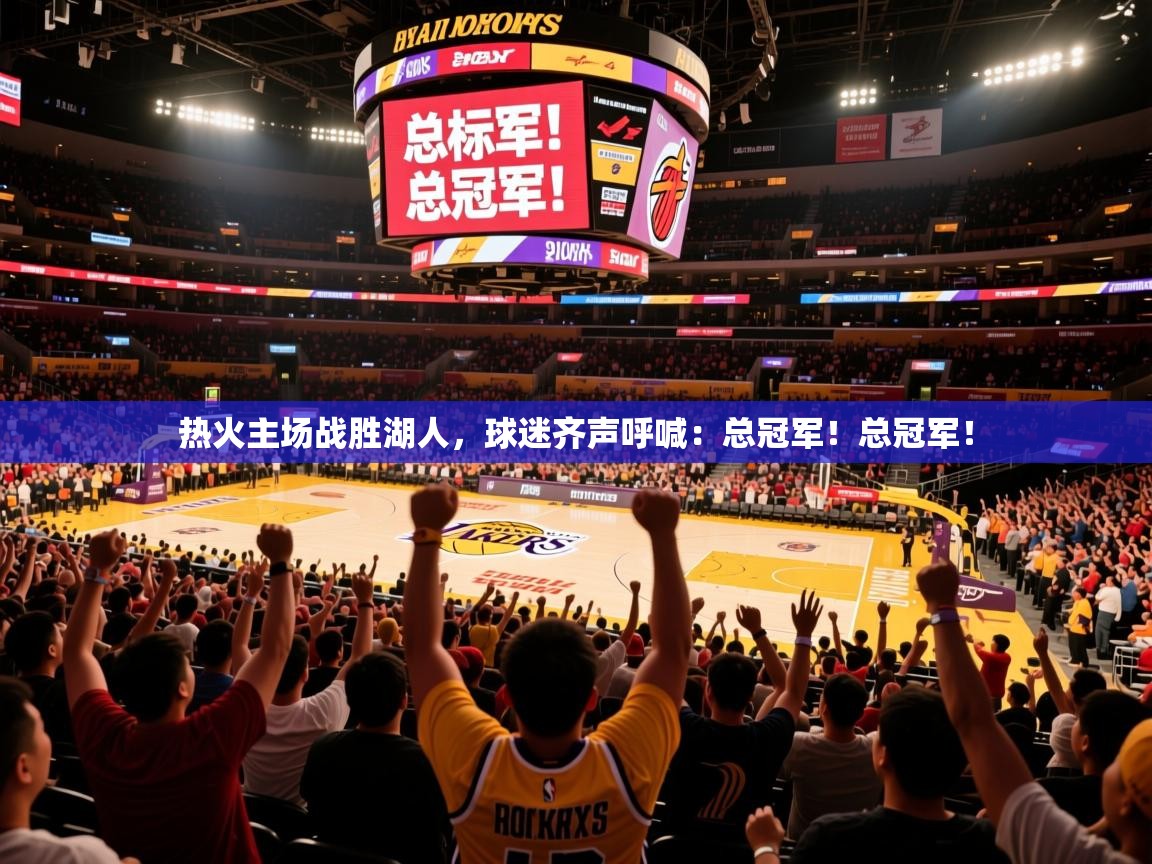 2025爱游戏体育在线热火主场战胜湖人,球迷齐声呼喊:总冠军!总冠军! 第1张