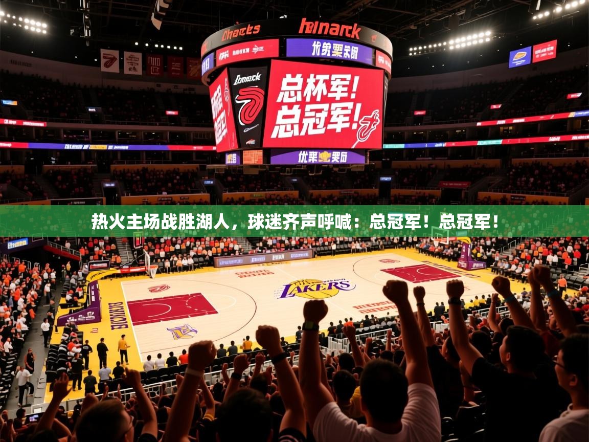 2025爱游戏体育在线热火主场战胜湖人,球迷齐声呼喊:总冠军!总冠军! 第2张