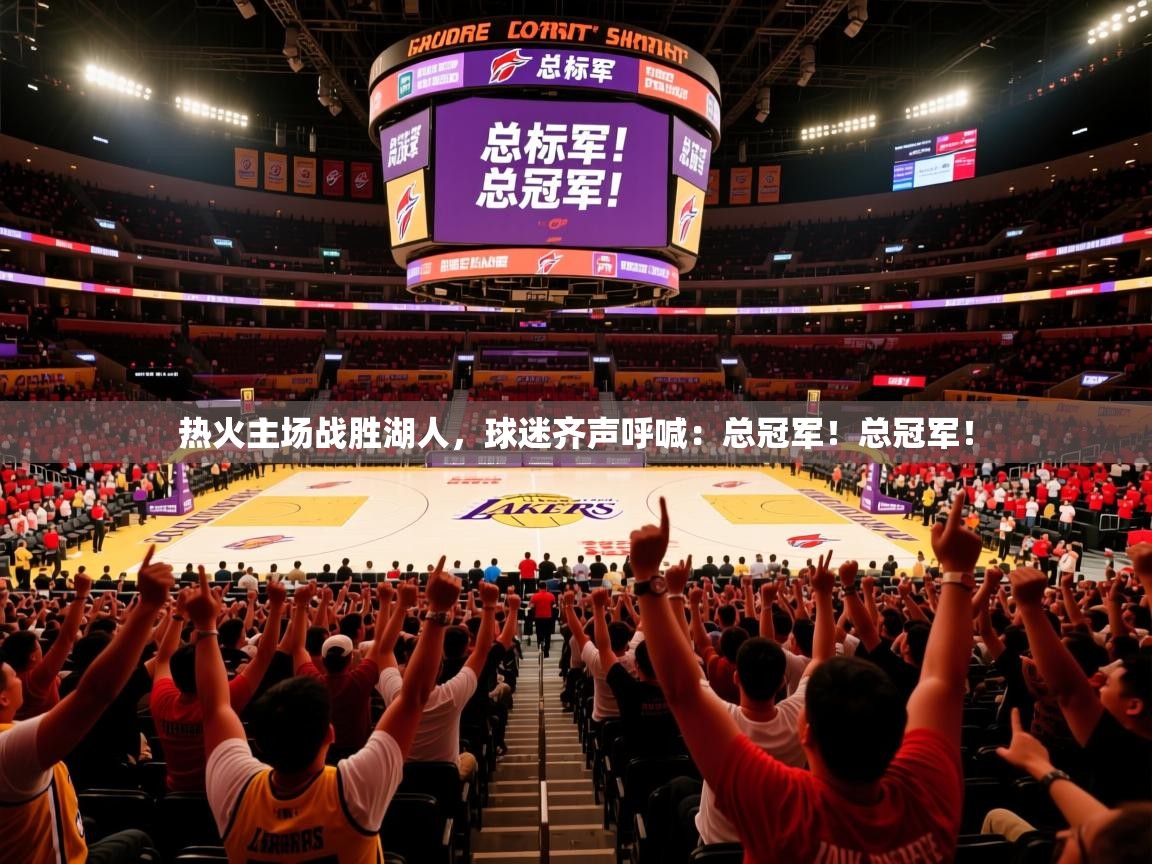 2025爱游戏体育在线热火主场战胜湖人,球迷齐声呼喊:总冠军!总冠军! 第3张