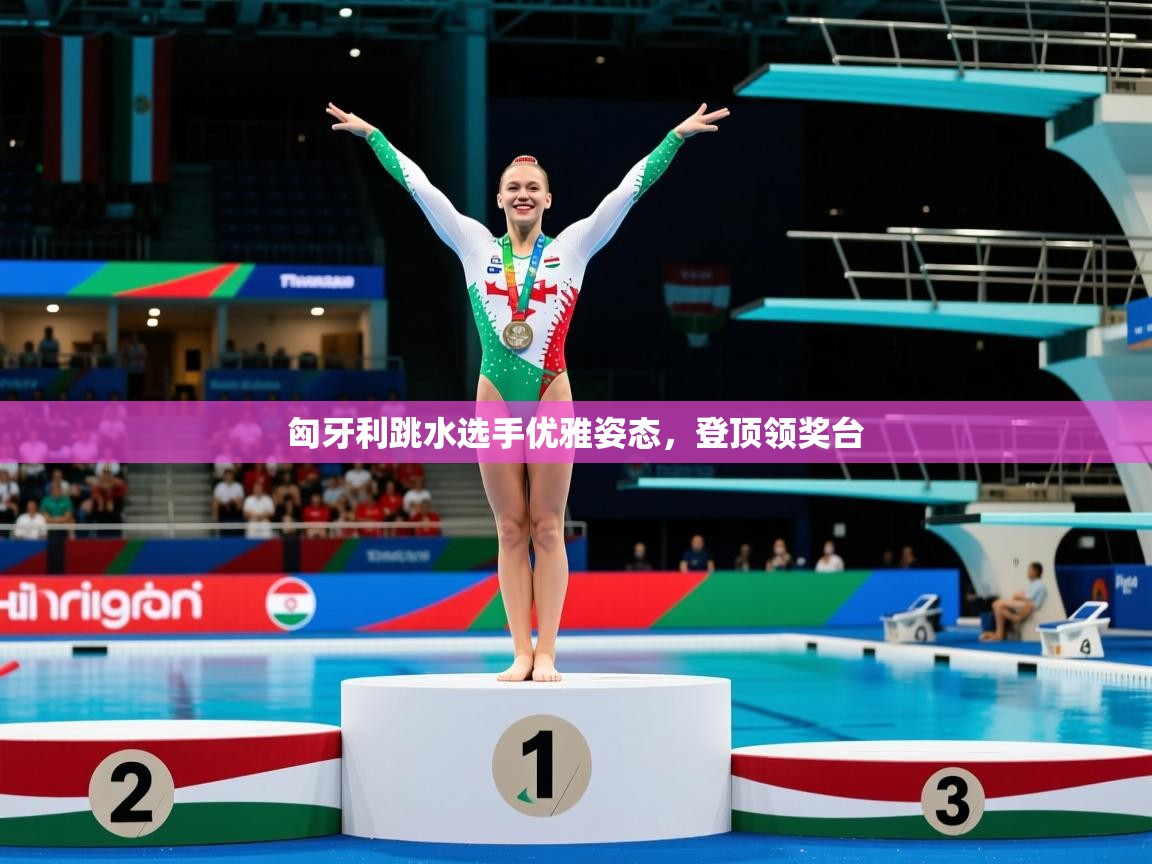 2026爱游戏体育官网匈牙利跳水选手优雅姿态，登顶领奖台  第1张