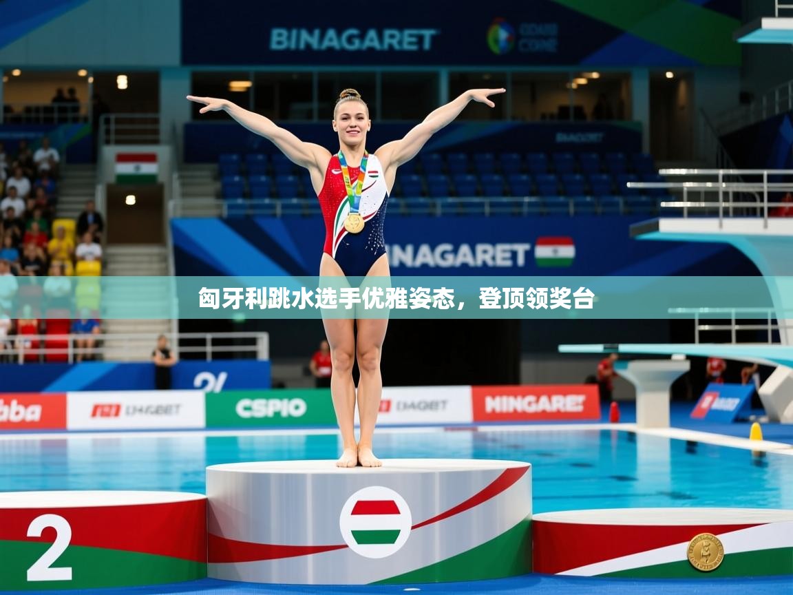 2026爱游戏体育官网匈牙利跳水选手优雅姿态，登顶领奖台  第2张